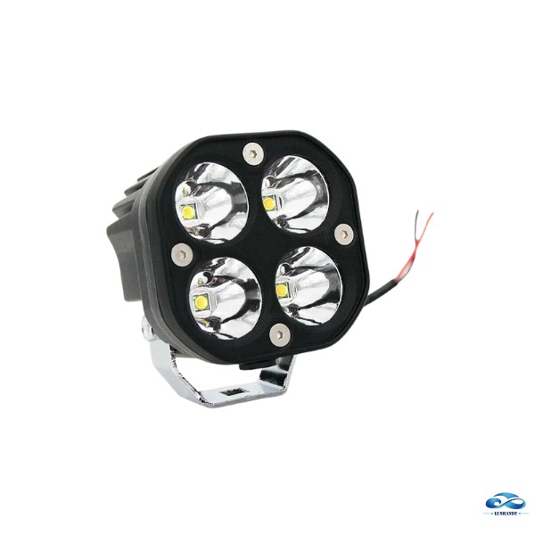 Focos Neblinero 4 Led Tipo Colores Amarillo y Blanco  40W 12V-24V