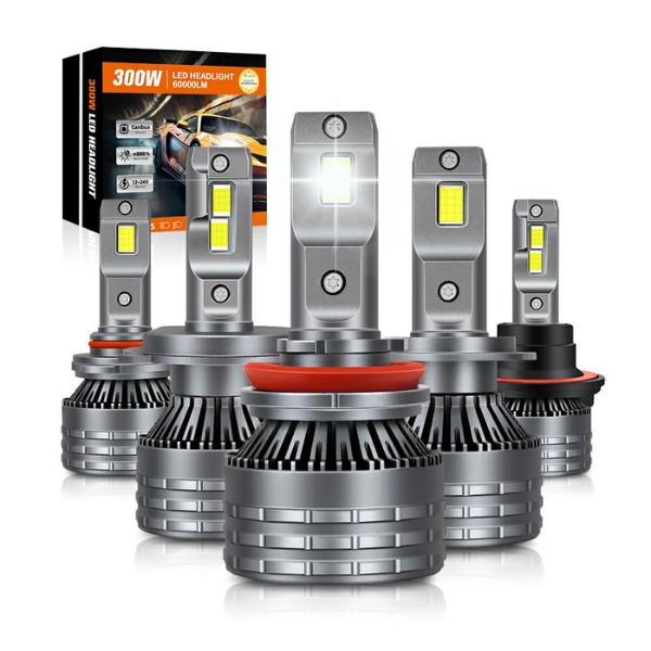 LED 300W 65.000LM H4 / H7 / H11  Alta Potencia Luz Blanca
