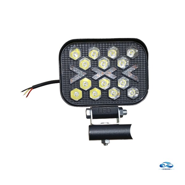 Foco LED Rectangular Automotriz con Direccionales