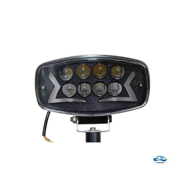 Foco Ocho LED Ovalado Automotriz con Diseño Direccional