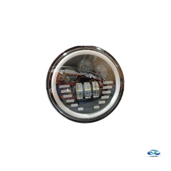 Foco LED Redondo Y922 Automotriz Diseño en X
