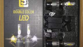 Luces LED 9S Bi-led Auto Blanco/amarillo 12000lm H4 H7 H11